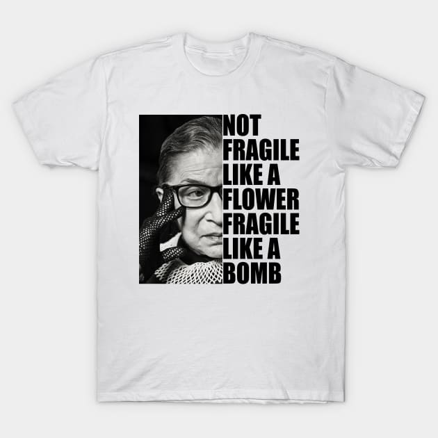 Ruth Bader Ginsburg T-Shirt by hananeshopping